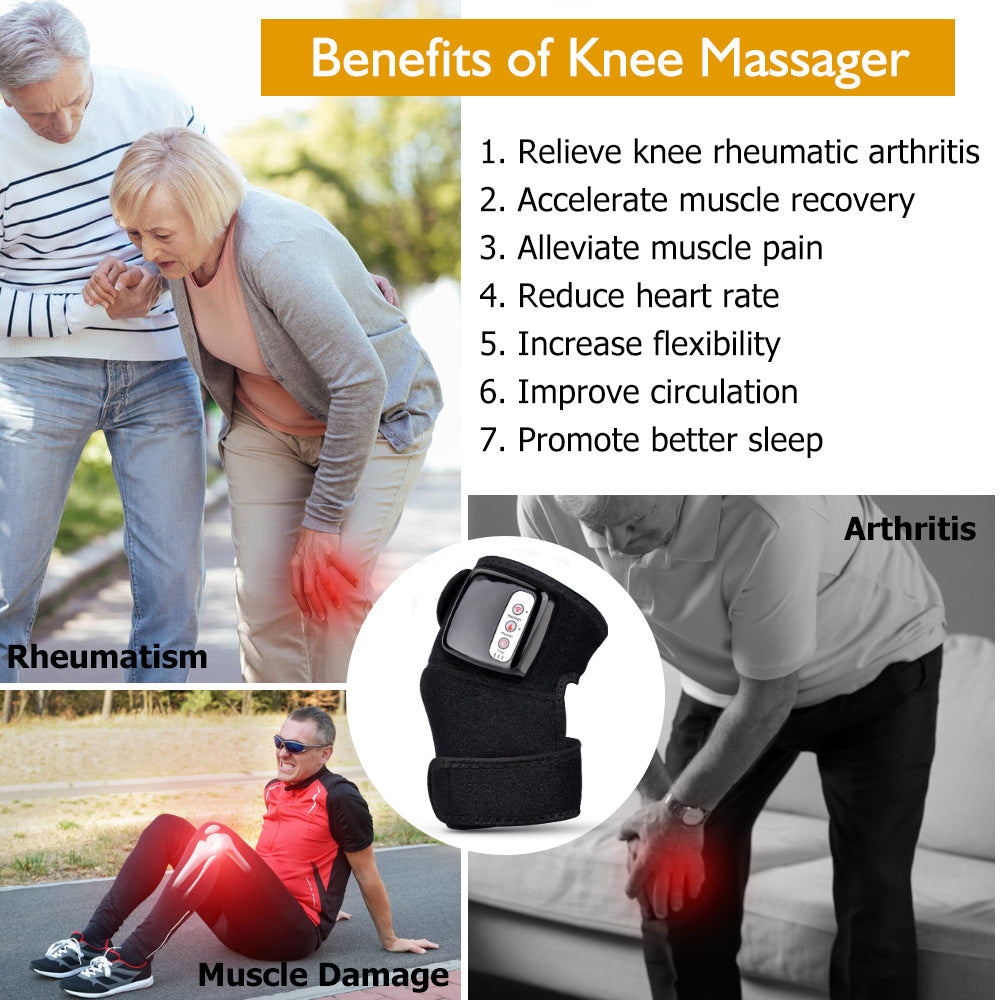 Masajeador Térmico Inteligente® – Alivio Instantáneo para Rodilla y Hombro